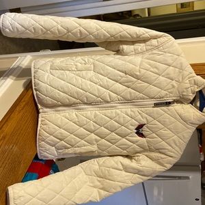 Levelwear white lightweight puffer